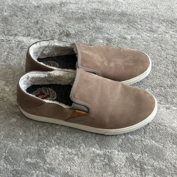 olukai size 9 Women's Slip-On Shoes in Brown - Picture 5 of 9